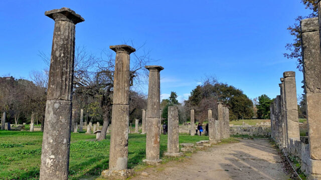 オリンピアの考古遺跡