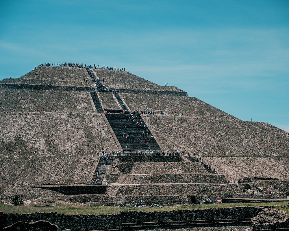 テオティワカン 太陽のピラミッド