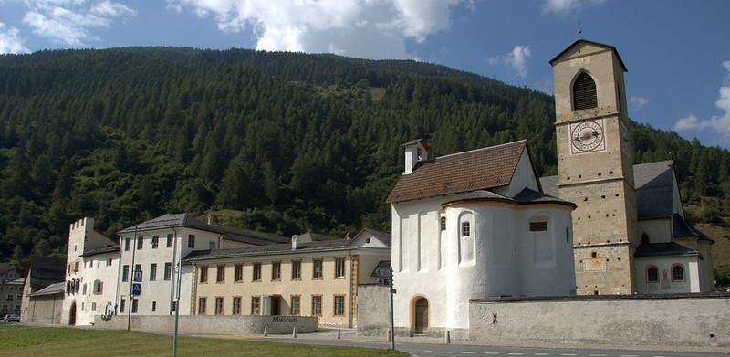 ミュスタイルのザンクト・ヨハン修道院